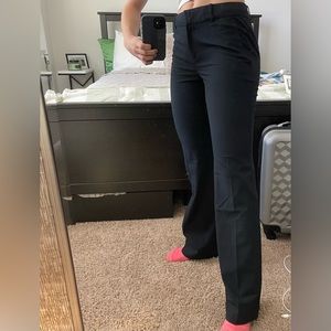 Ann Taylor Classic Dress Pants size 0 navy blue